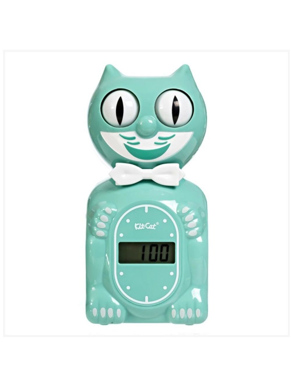 Solar powered Kit-Cat clock Digital Alarm Klock Ocean Waves